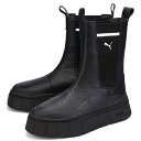 yő1000~OFFN[|zzz PUMA WNS MAIZE STACK CHELSEA CASUAL BOOTS v[} `FV[u[c TChSAu[c CY X^bN JWA fB[X  ubN  386742-02