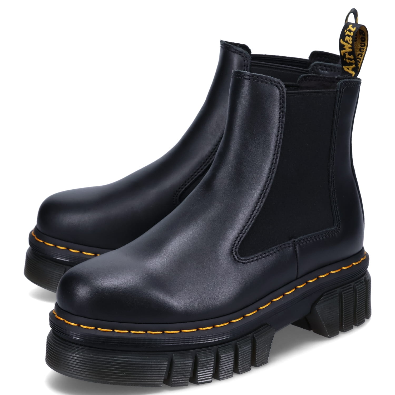 楽天ALLSPORTS【最大1000円OFFクーポン配布中】 Dr.Martens AUDRICK ドクターマーチン チェルシー ブーツ サイドゴア レディース 厚底 ブラック 黒 27148001