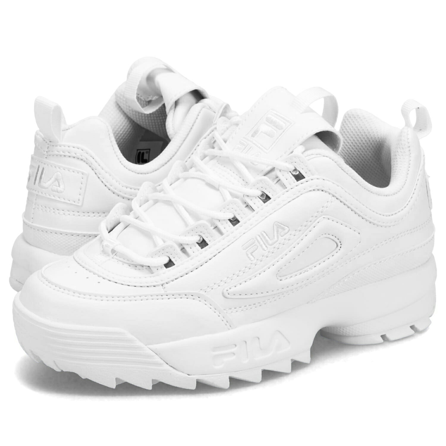 FILA DISRUPTOR 2 フィラ スニーカー ディスラプター 2 レディース 厚底 ホワイト 白 USS23029