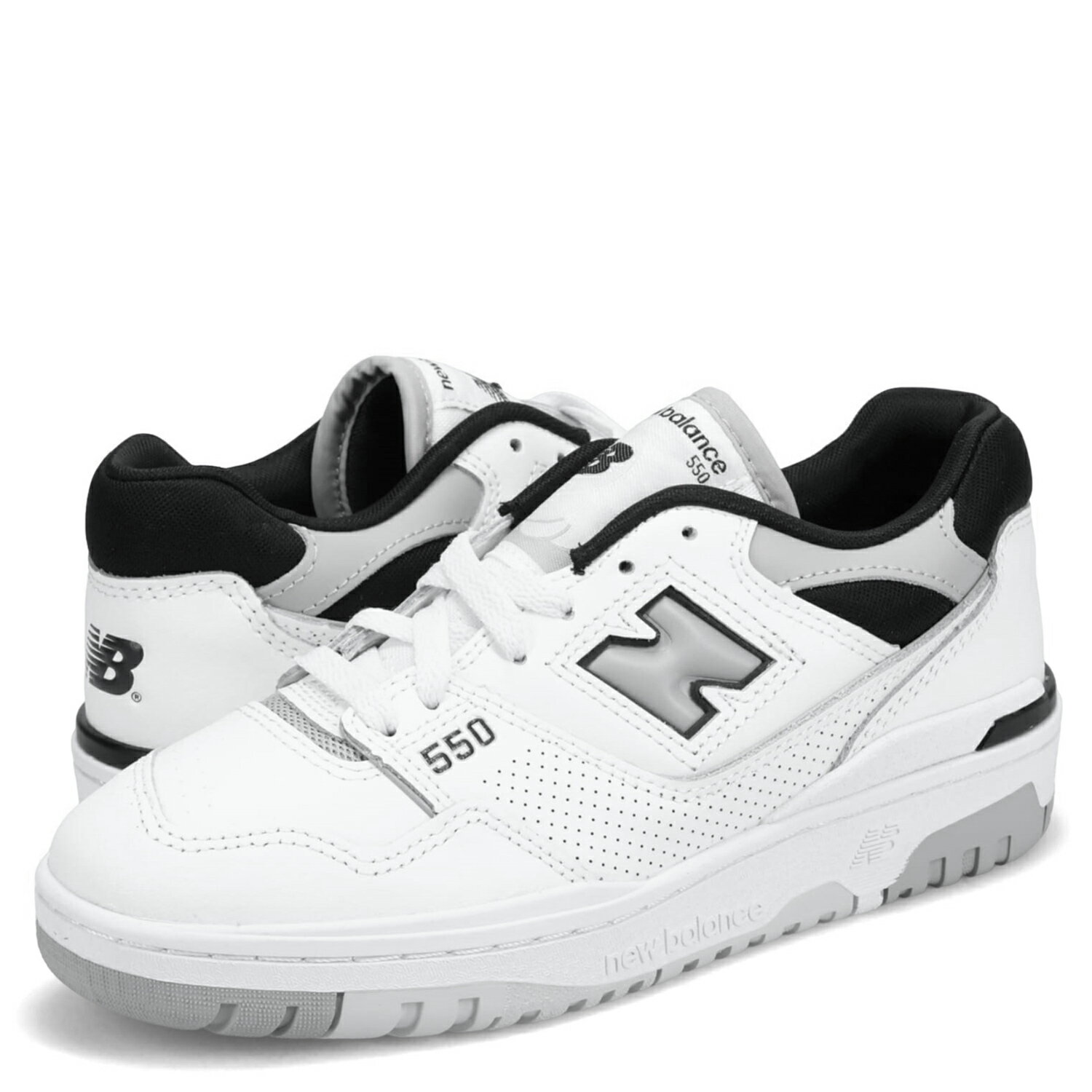 【最大1000円OFFクーポン配布中】 new balance ニューバランス 550 スニーカー メンズ レディース Dワイズ ホワイト 白 BB550NCLのサムネイル