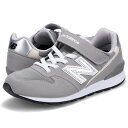 楽天ALLSPORTS【最大1000円OFFクーポン配布中】 new balance ニューバランス 996 スニーカー キッズ レディース Mワイズ グレー YV996GR3