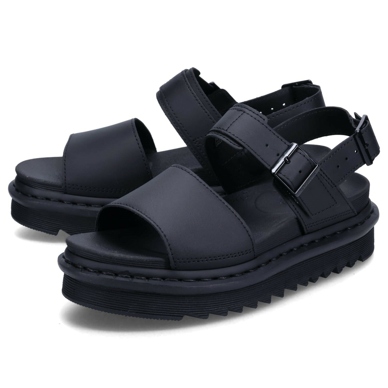 Dr.Martens VOSS STRAP SANDALS ドクターマーチン サンダル ストラップサンダル レディース ブラック 黒 23802001