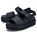 【最大1000円OFFクーポン配布中】 Dr.Martens VOSS STRAP SANDALS ドクターマーチン サンダル ストラップサンダル レディース ブラック 黒 23802001