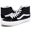 yő1000~OFFN[|zzz VANS SK8-HI VR3 @Y XP[gnC Xj[J[ nCJbg Y fB[X oY ubN  VN0005UN1KP