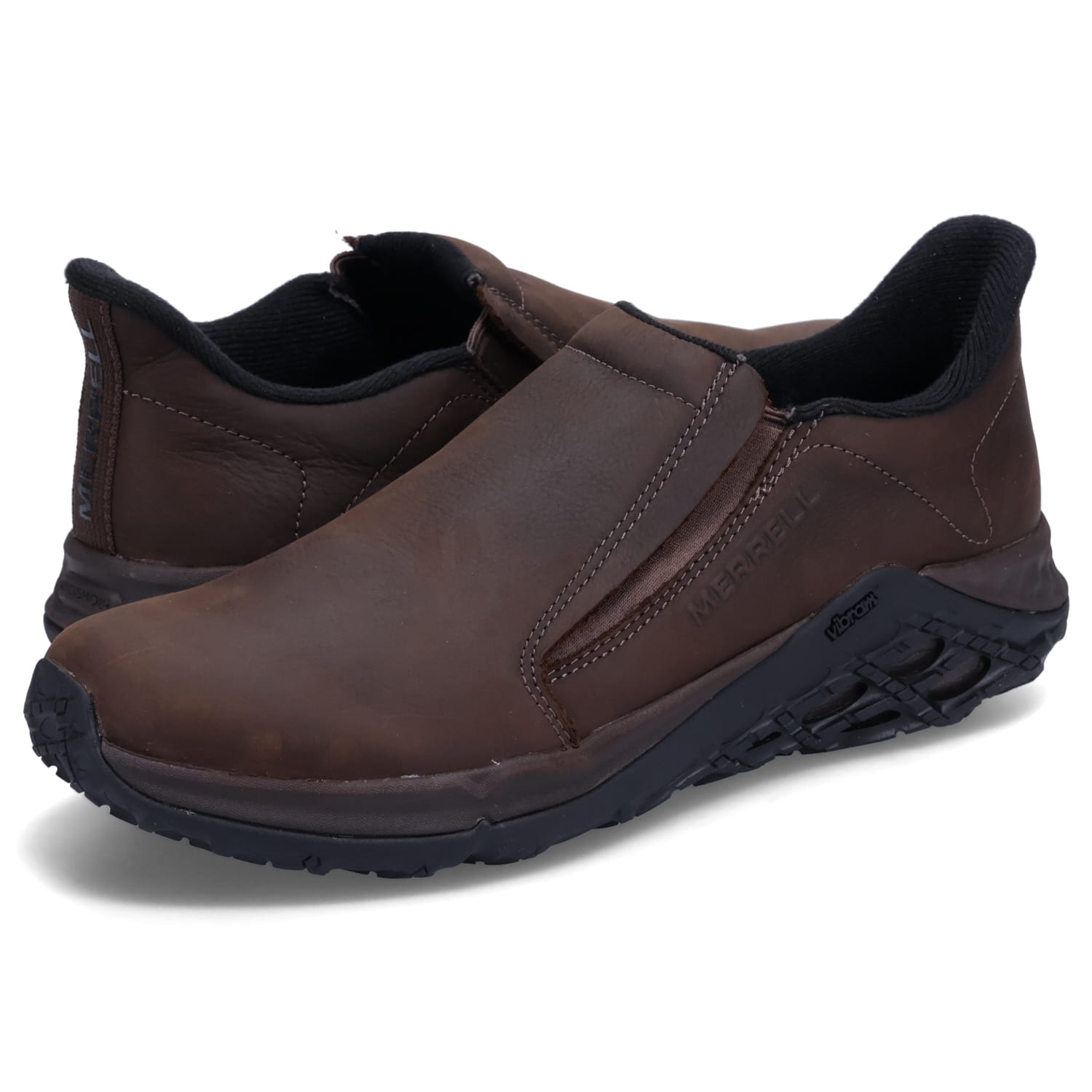 【最大1000円OFFクーポン配布中】 MERRELL JUNGLE MOC 2.0 SMOOTH LEATHER メレル ジャングルモック 2.0 トレッキングシューズ スニーカー スリッポン メンズ ブラウン M5002201 J5002201