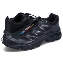 SALOMON XT-6 ADV サロモン シューズ トレッキングシューズ スニーカー メンズ レディース ブラック 黒 L41086600