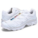 SALOMON XT-6 ADV サロモン シューズ トレッキングシューズ スニーカー メンズ ホワイト 白 L41252900