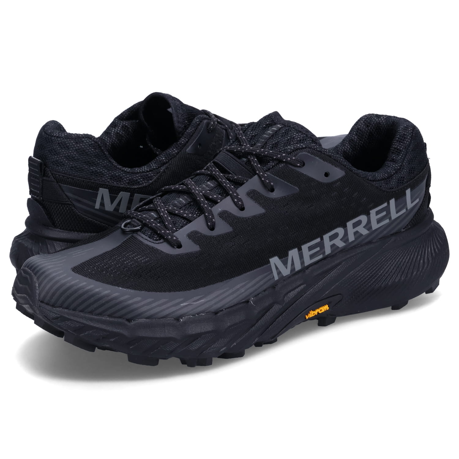 MERRELL AGILITY PEAK 5 メレル スニーカー トレイルランニング シューズ アジリティー ピーク 5 メンズ 厚底 ブラック 黒 M068045 J068045