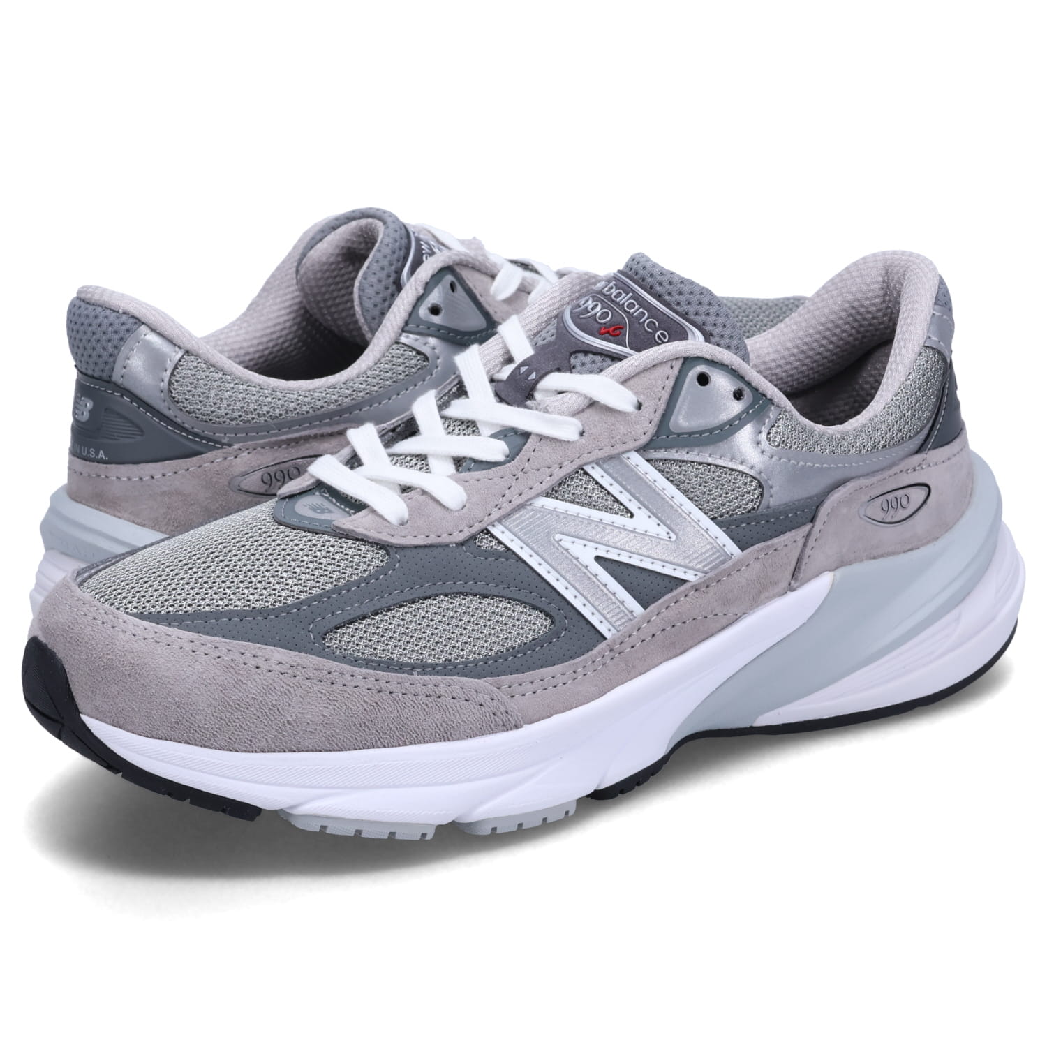 new balance ニューバランス 990 スニーカー メンズ 2Eワイズ MADE IN USA グレー M990GL6