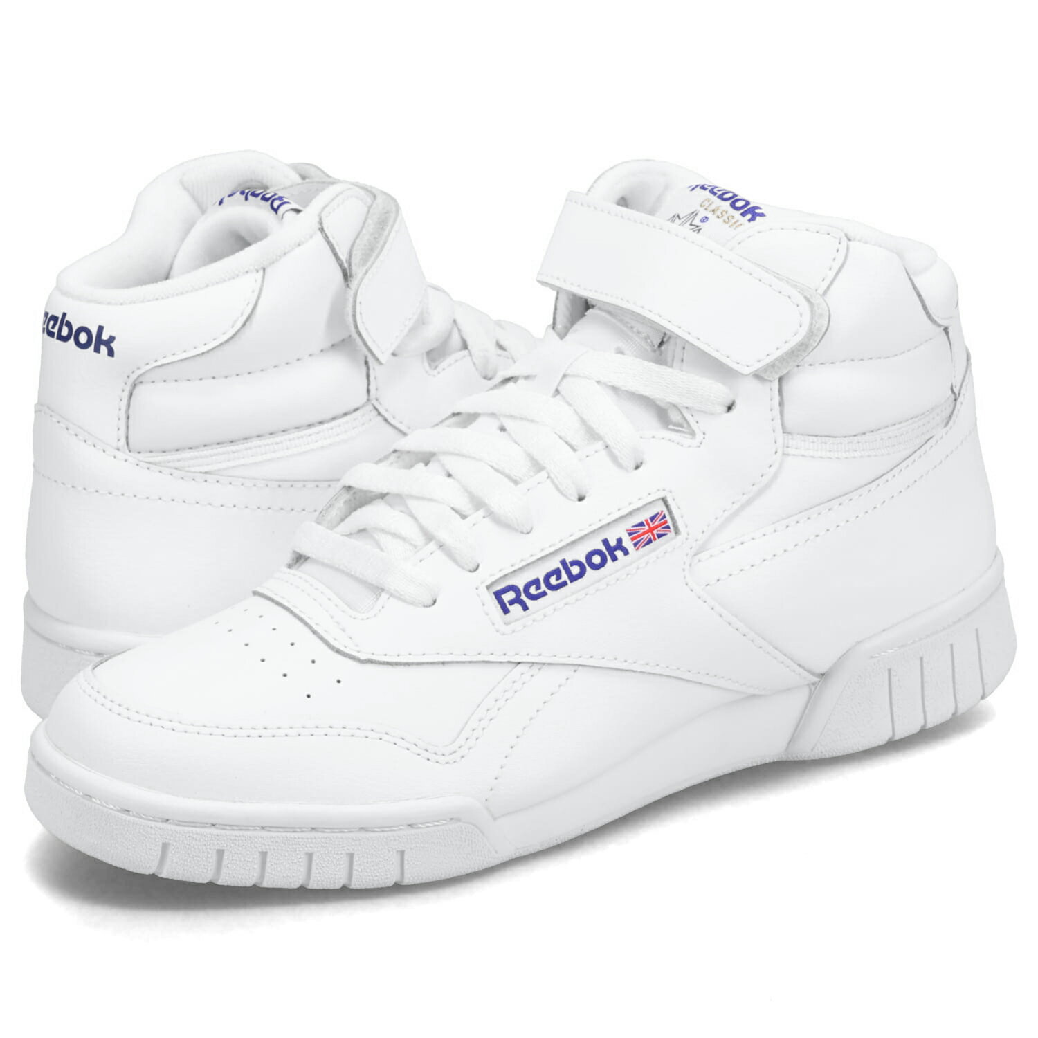 【最大1000円OFFクーポン配布中】 Reebok EX-O-FIT HI リーボック スニーカー エックスオーフィット ハイ レディース ホワイト 白 100000108