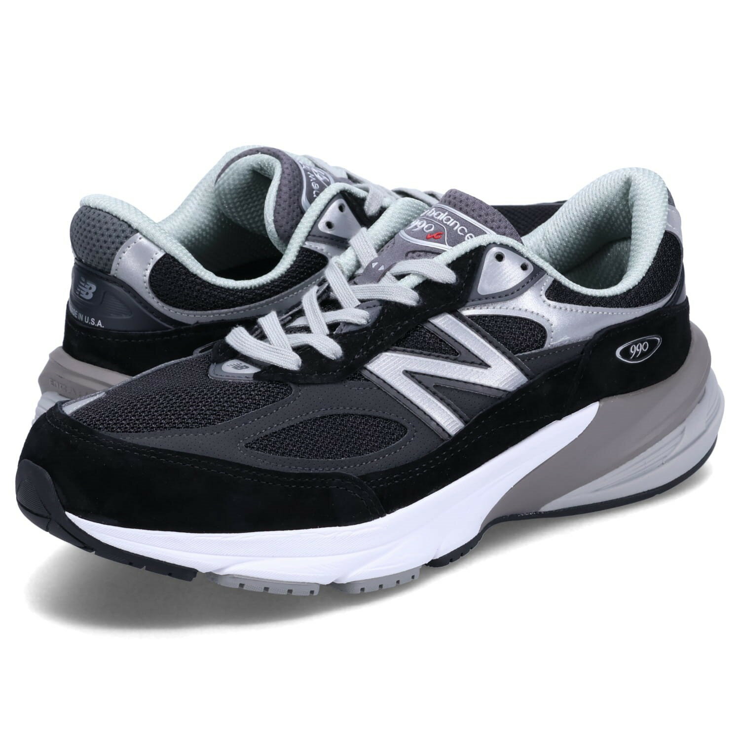 new balance ニューバランス 990 スニーカー メンズ MADE IN USA EEワイズ ブラック 黒 M990BK6