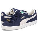 PUMA SUEDE FAT LACE プーマ スウェード ファットレース スニーカー メンズ スエード ネイビー 393167-01