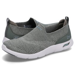 SKECHERS ARCH FIT REFINE DONT GO スケッチャーズ スリッポン スニーカー アーチフィット リファイン ドントゴー レディース オリーブ 104164