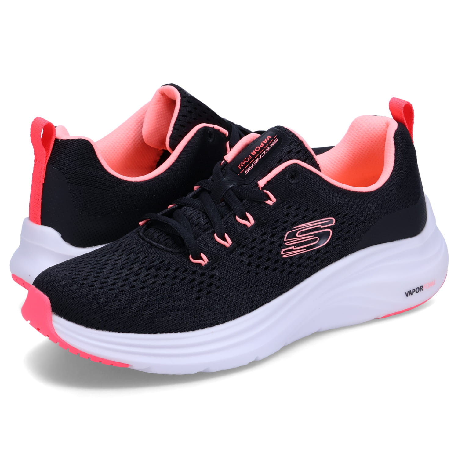 【最大1000円OFFクーポン配布中】 SKECHERS VAPOR FOAM FRESH TREND スケッチャーズ スニーカー ベーパー フォーム レディース ブラック 黒 150024