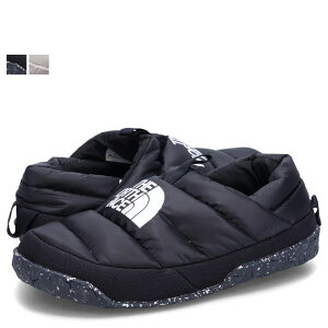 【最大1000円OFFクーポン配布中】 THE NORTH FACE W NUPTSE MULE 6 ノースフェイス サンダル ミュール スリッポン ヌプシ レディース ブラック ホワイト 黒 白 NF0A5G2B