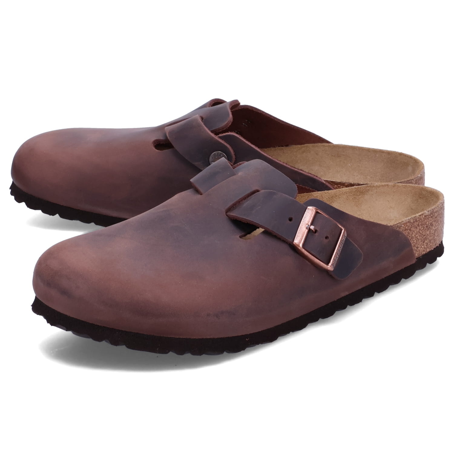 【最大1000円OFFクーポン配布中】 BIRKENSTOCK BOSTON ビルケンシュトック ボストン サンダル メンズ レディース オイルドレザー 細幅 普通幅 ブラウン