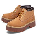 【最大1000円OFFクーポン配布中】 Timberland PREMIUM WP PLATFORM CHUKKA ティンバーランド ブーツ チャッカブーツ プレミアム ウォータープルーフ プラットフォーム レディース 厚底 防水 ウィート A5RF9