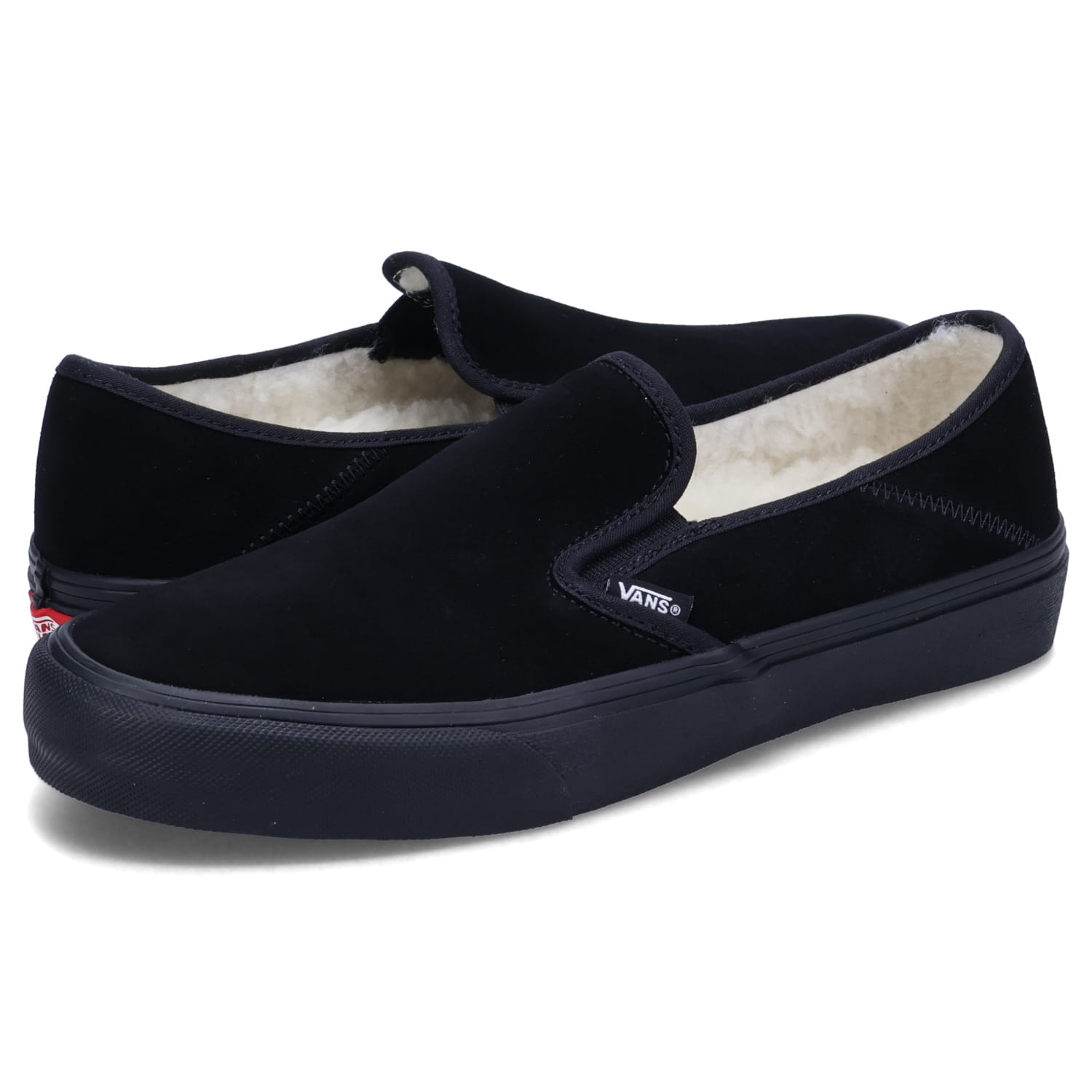 VANS SLIP-ON VR3 SF ヴァンズ スリッポン メンズ レディース ボア バンズ ブラック 黒 VN0A4BX8BLA