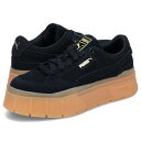 PUMA MAYZE STACK SOFT WINTER WNS プーマ スニーカー ウィメンズ メイズ スタック ソフト ウィンター レディース 厚底 ブラッ...