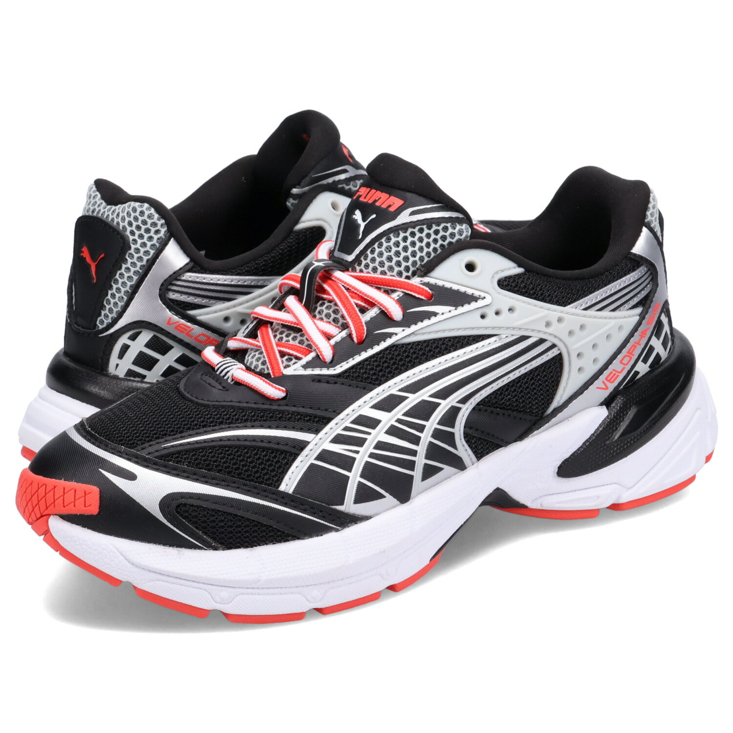 PUMA VELOPHASIS SPRINT2K プーマ スニーカー ヴェロファシス スプリント 2K メンズ ブラック 黒 395345-03