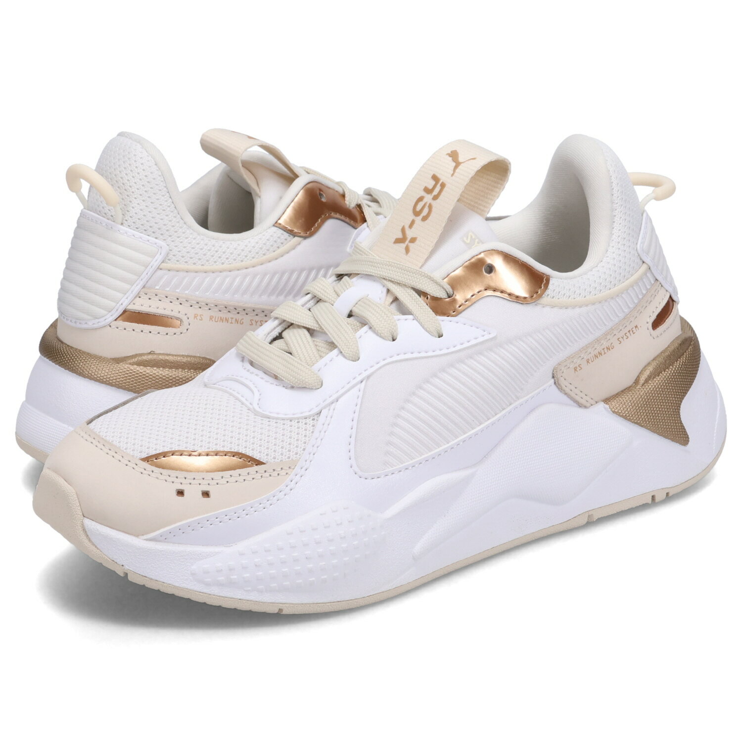 【最大1000円OFFクーポン発行中】 PUMA RS-X GLAM プーマ スニーカー RS-X グラム レディース 厚底 ホワイト 白 396393-01