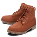 【最大1000円OFFクーポン配布中】 Timberland 6 INCH LACE UP WATERPROOF BOOT ティンバーランド ブーツ 6インチ レディース 防水 ウォータープルーフ ダーク レッド A27NQ