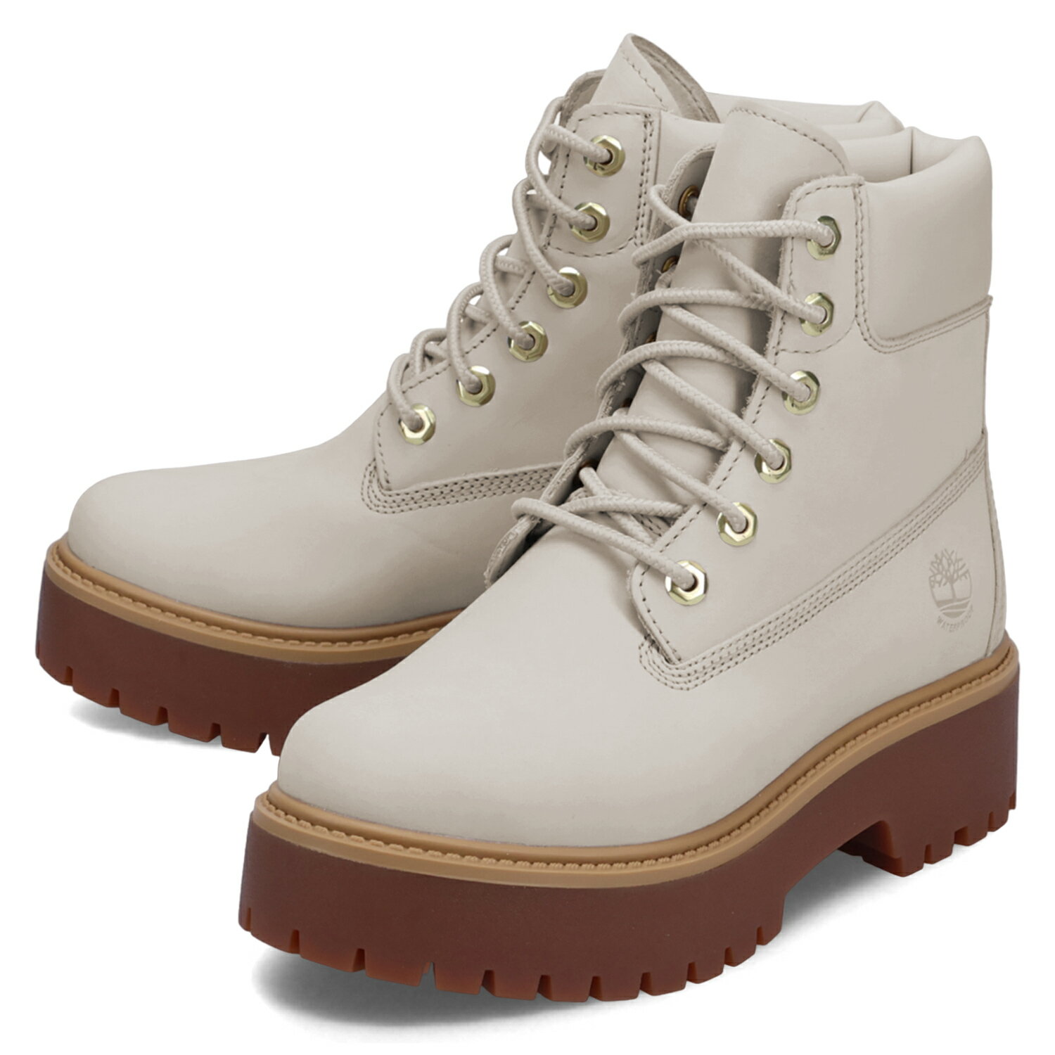 【最大1000円OFFクーポン配布中】 Timberland STONE STREET 6 INCH PREMIUM WATERPROOF BOOT ティンバーランド ブーツ 6インチ レディース 防水 ウォータープルーフ ホワイト 白 A6AWZ