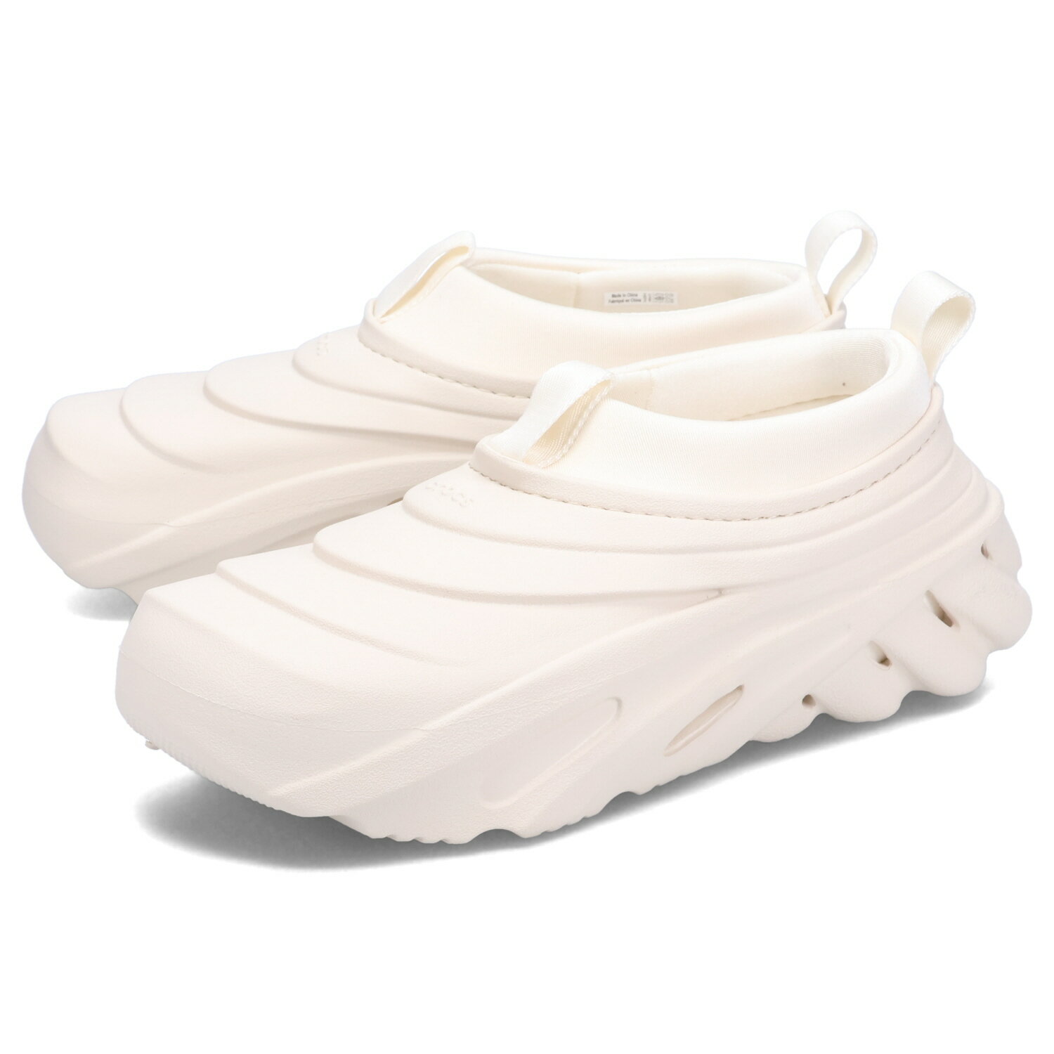 crocs ECHO STORM クロックス スニーカー スリッポン エコー ストーム メンズ レディース ホワイト 白 209414-0HR