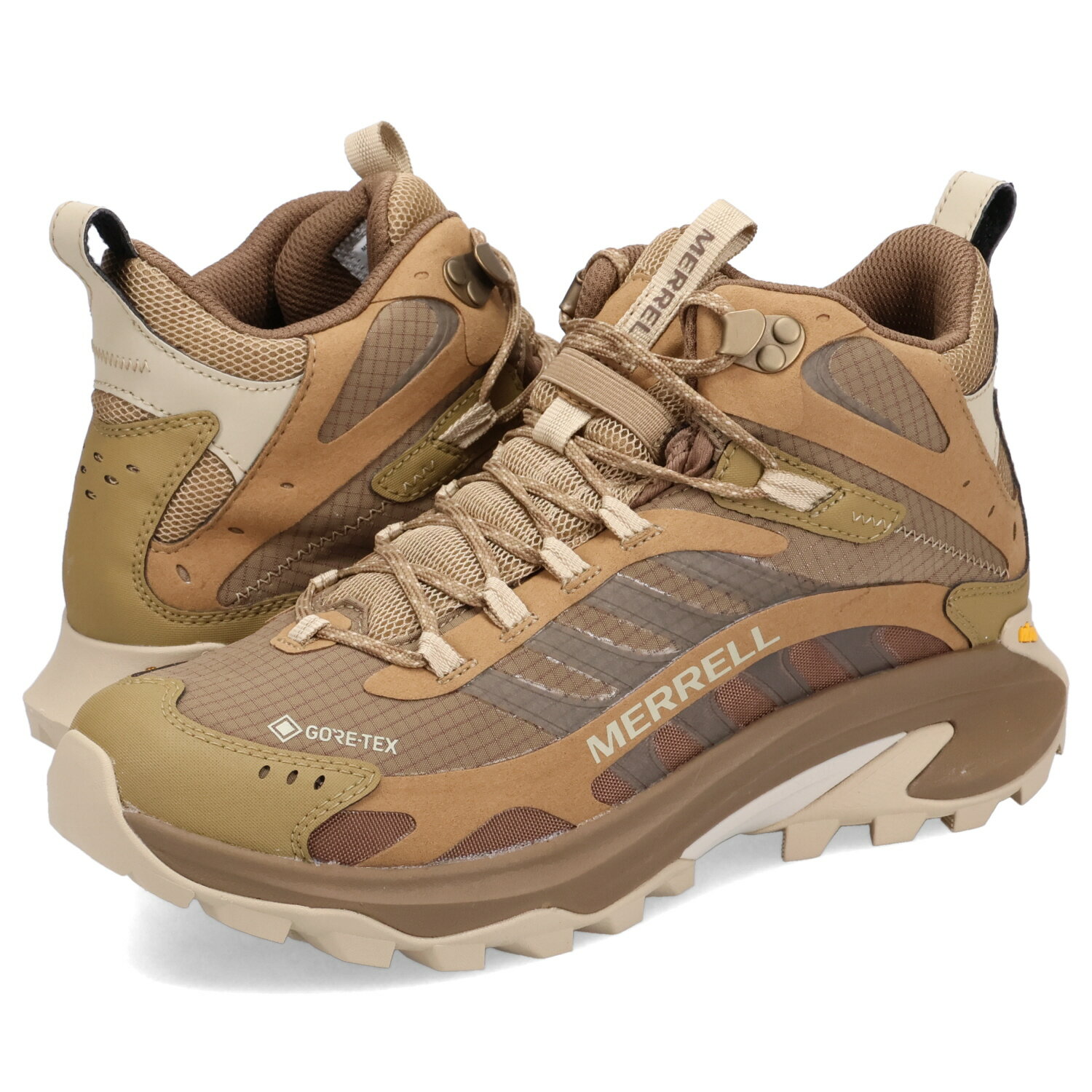 MERRELL MOAB SPEED 2 MID GORE-TEX メレル ハイキングシューズ ブーツ ウォーキング モアブ スピード 2 ゴアテックス メンズ カーキ J037505