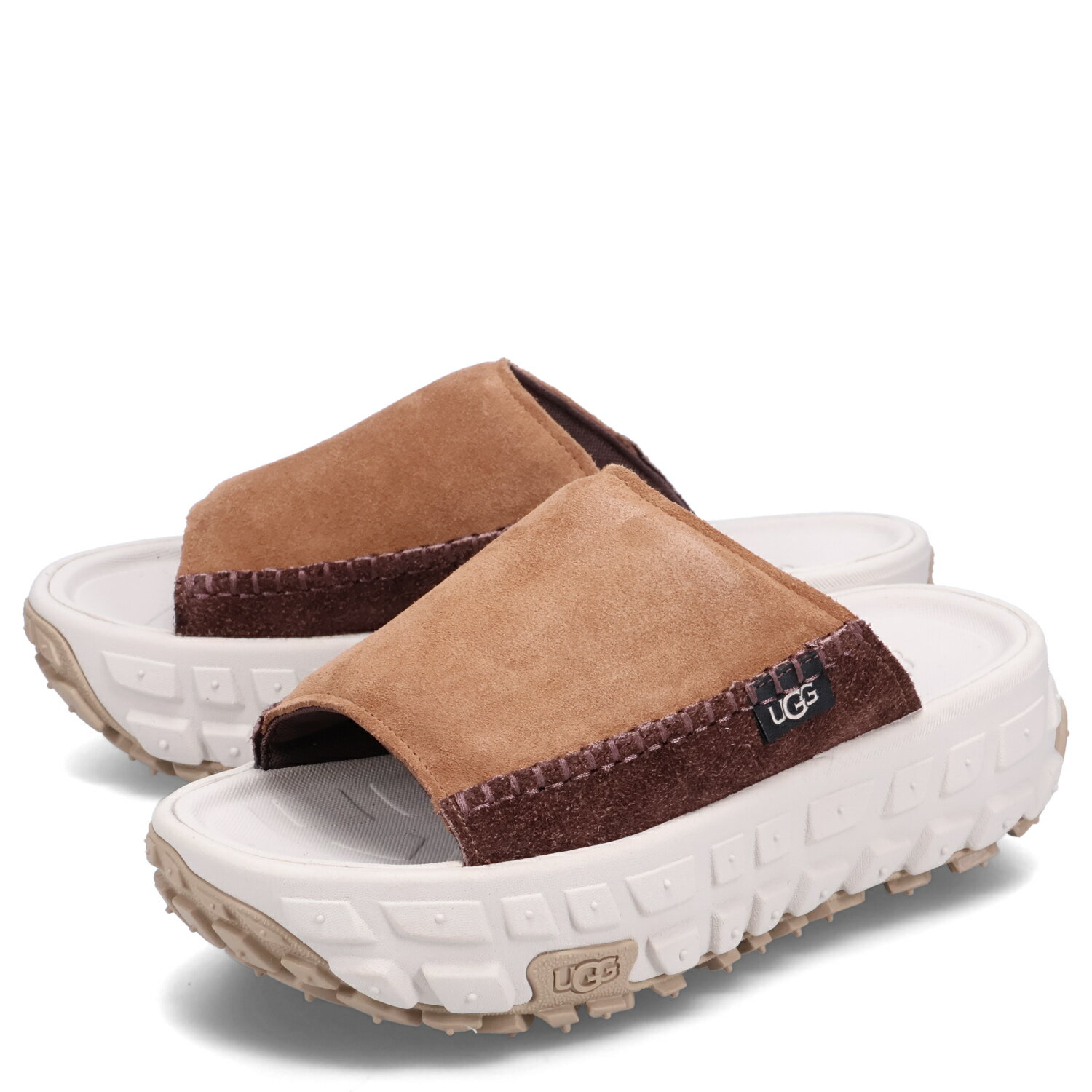 UGG VENTURE DAZE SLIDE アグ サンダル スライドサンダル ベンチャー デイズ レディース 厚底 チェスナット 1152680