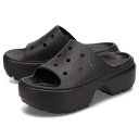 crocs STOMP SLIDE NbNX T_ XChT_ Xgv fB[X  ubN  209346-001