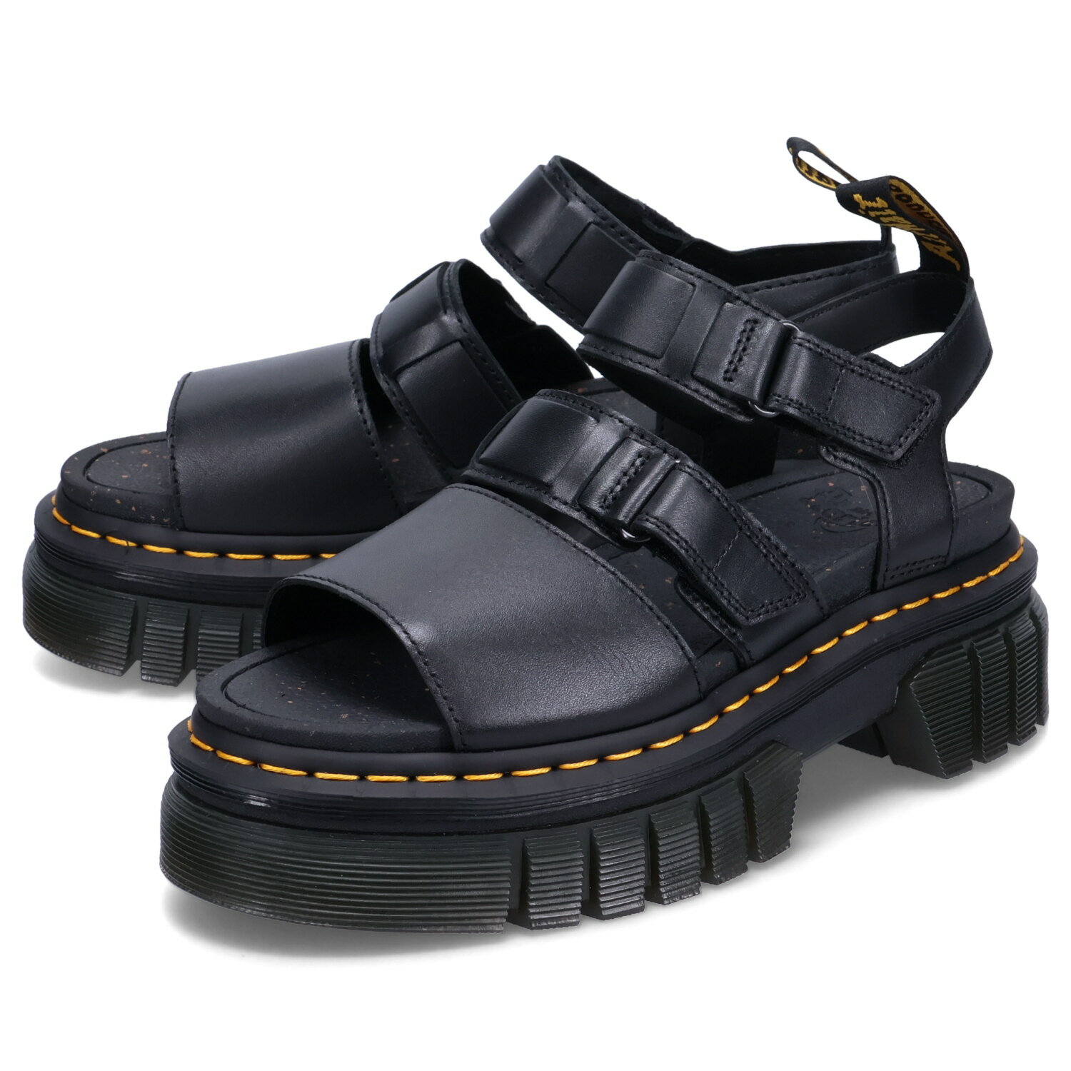 Dr.Martens RICKI 3 STRAP ドクターマーチン サンダル ストラップサンダル リッキ 3 レディース ブラック 黒 27405001