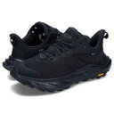 【最大1000円OFFクーポン配布中】 HOKA ONE ONE ANACAPA 2 LOW GTX ホカオネオネ アナカパ 2 ロー スニーカー トレッキングシューズ メンズ 防水 ゴアテックス ブラック 黒 1141632