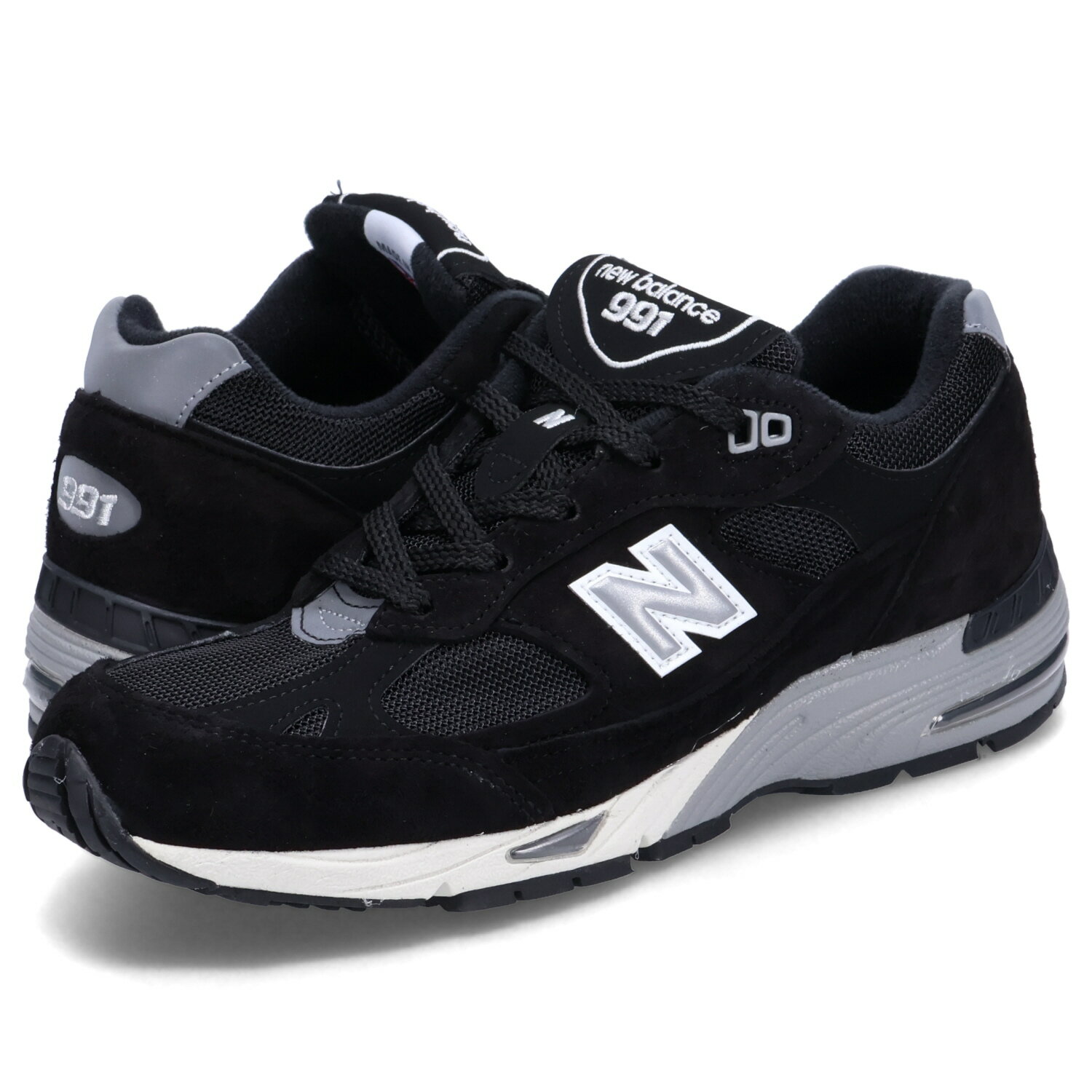 new balance ニューバランス 991 スニーカー メンズ レディース Dワイズ MADE IN UK ブラック 黒 W991EKS