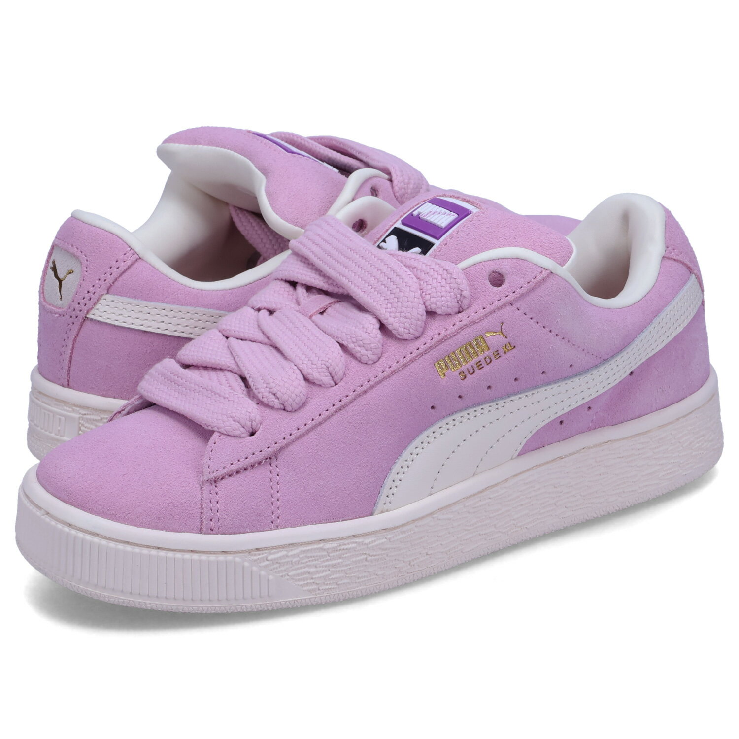 PUMA SUEDE XL プーマ スウェード XL スニーカー レディース スエード ライト パープル 395205-08