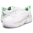 PUMA WNS BLSTR GLOSSY プーマ スニーカー ウィメンズ ブラスター グロッシー レディース 厚底 ホワイト 白 396096-01