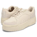 PUMA WNS CA. FLYZ NATURE プーマ スニーカー ウィメンズ カリフォルニア フライズ ネイチャー レディース 厚底 ベージュ 396100-02
