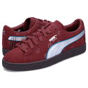 PUMA SUEDE 2 ONE PIECE SHANKS プーマ スウェード 2 ワンピース バギー スニーカー メンズ 赤髪のシャンクス スエード コラボ バーガンディー 396521-01