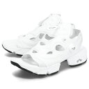 Reebok INSTAPUMP FURY SANDAL ZIP リーボック インスタポンプフューリー ジップ サンダル レディース 厚底 ホワイト 白 100202020