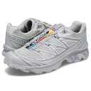 【最大1000円OFFクーポン配布中】 SALOMON XT-6 サロモン シューズ トレッキングシューズ スニーカー メンズ グレー L47444800