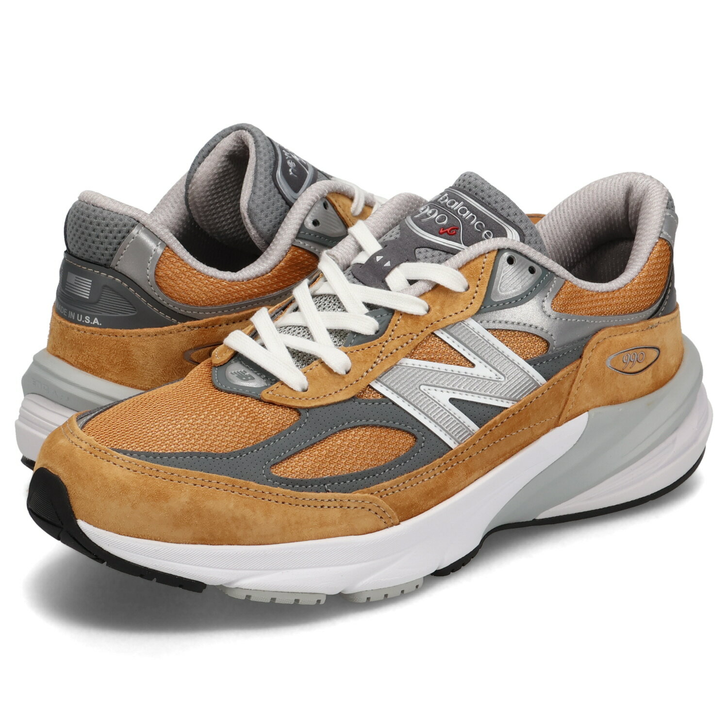 new balance ニューバランス 990 スニーカー メンズ Dワイズ MADE IN USA ブラウン U990TN6