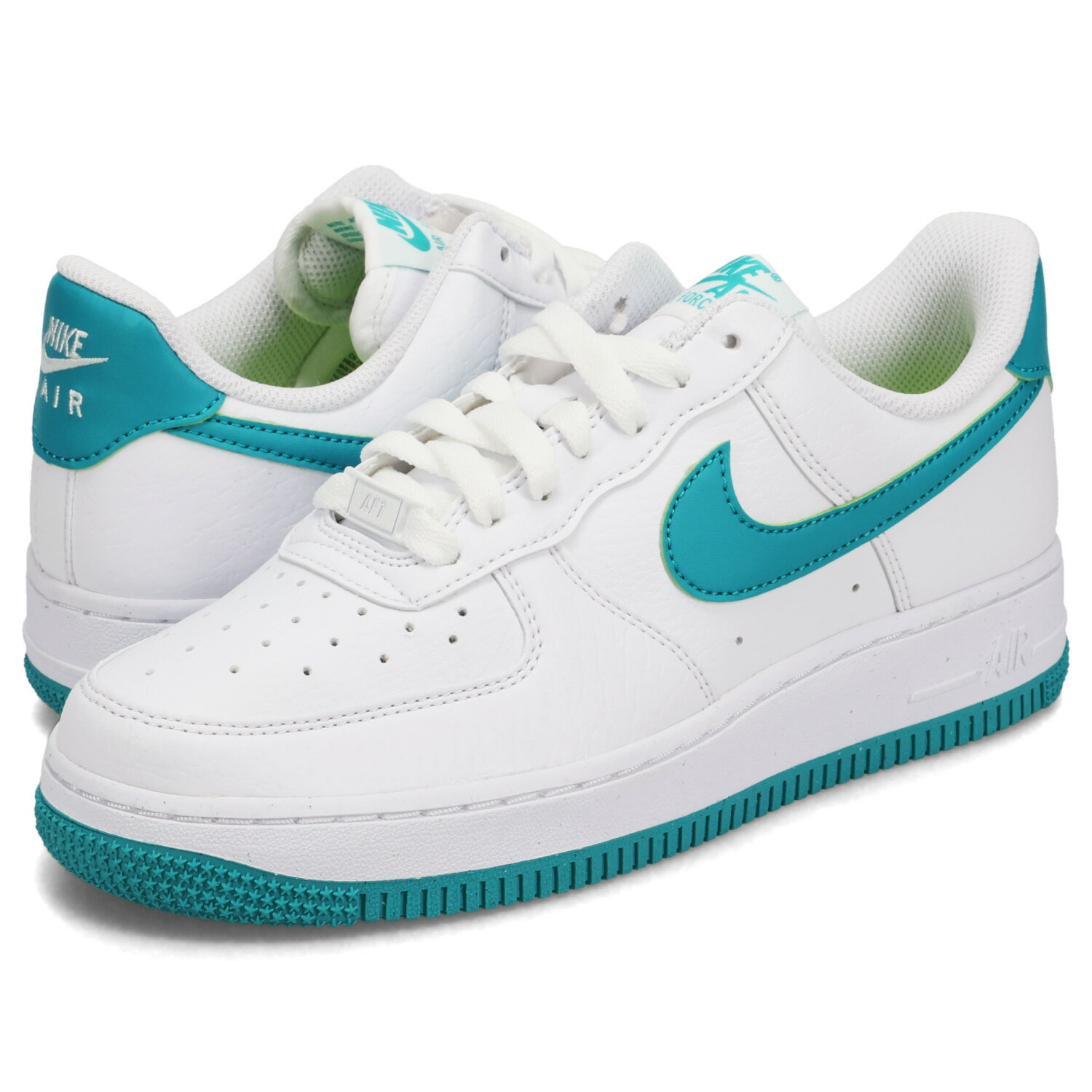 【最大1000円OFFクーポン配布中】 ナイキ NIKE エアフォース1 ネクスト ネイチャー スニーカー レディース WMNS AIR FORCE 1 07 NEXT NATURE ブルー DV3808-107