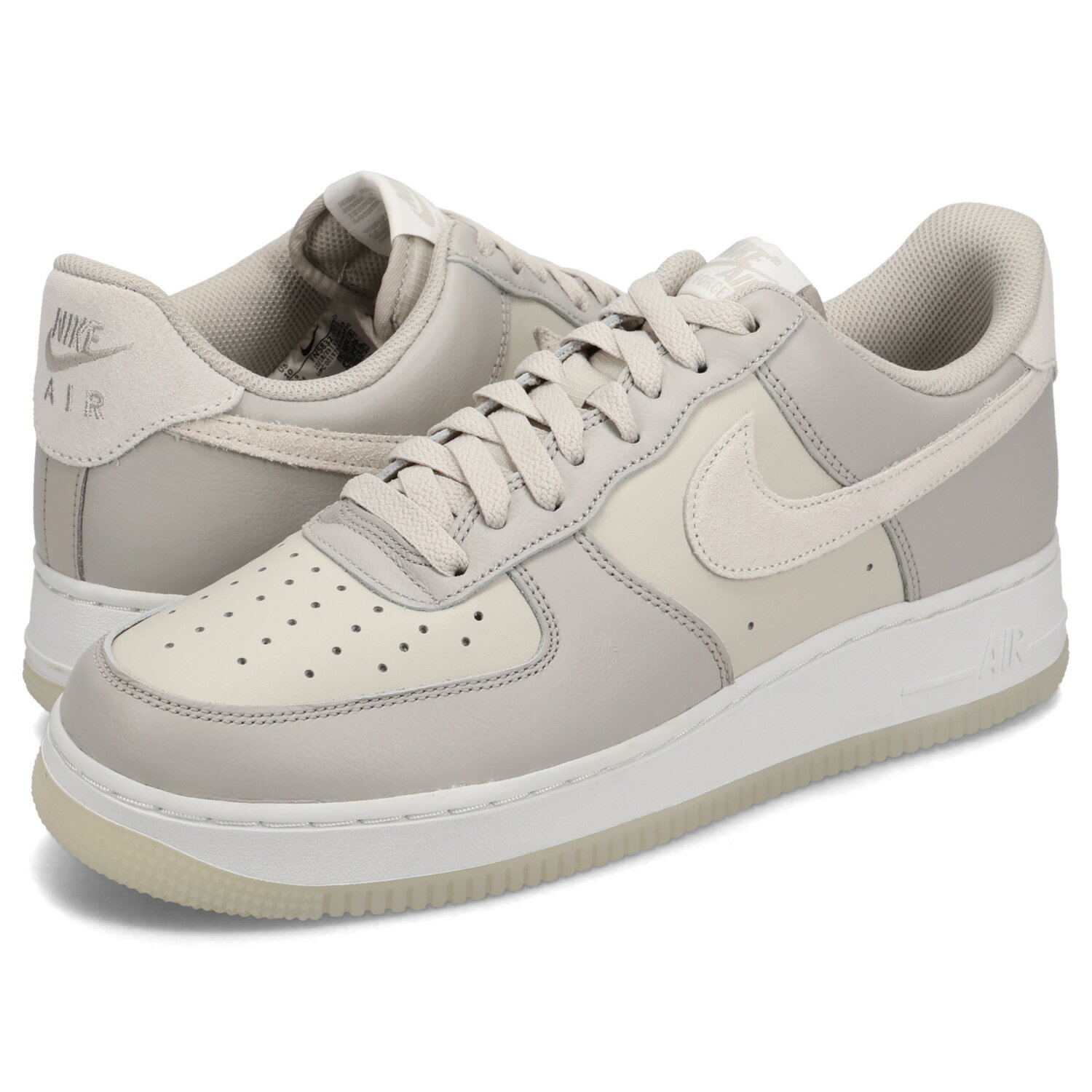 ナイキ NIKE エアフォース1 07 LV8 スニーカー メンズ AIR FORCE 1 07 LV8 ライト グレー FN5832-001