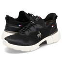 le coq sportif LCS LOIRE FK ルコック スポルティフ スニーカー LCS ロワール FK レディース ブラック 黒 QL3XJC01B...
