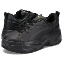 PUMA WMNS BLSTR DRESSCODE プーマ スニーカー ブラスター ドレスコード レディース 厚底 ブラック 黒 396094-02