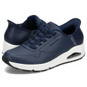 SKECHERS SLIP-INS UNO-EASY AIR スケッチャーズ スリップインズ ウノ イージー エア ハンズフリー スニーカー メンズ ネイビー 183005