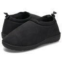 MEI MOC SHOES メイ モックシューズ スリッポン ルームシューズ メンズ ブラック 黒 MEI-SHM-243005