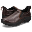 メレル JUNGLE MOC EVO WATERPROOF MERRELL ジャングル エボ ウォータープルーフ スニーカー スリッポン メンズ ブラウン J5...