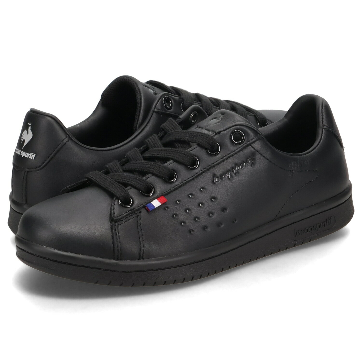 le coq sportif LA ROLAND ECL R ルコック スポルティフ スニーカー ラ ローラン レディース 2Eワイズ 防水 ブラック 黒 LU5SSN19UZ