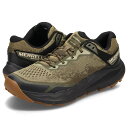 MERRELL NOVA 4 WATERPROOF メレル トレイルランニング シューズ スニーカー ノバ 4 ウォータープルーフ メンズ 厚底 グリーン M0...
